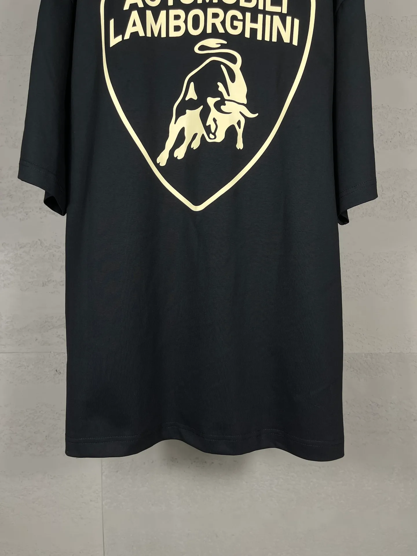 【 . Quality】BALENCI*GA/ Lamborghini LOGO T # SS 25 New Arrival。 ， 。 。 ZP 。 260 ， . ， 。 。 。 ， ， 。 . 。 OS . Same Style ：BL 253637 ：Black Size：XS S M L